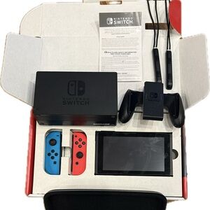 Nintendo Switch Console - Red and Blue Joy-Con